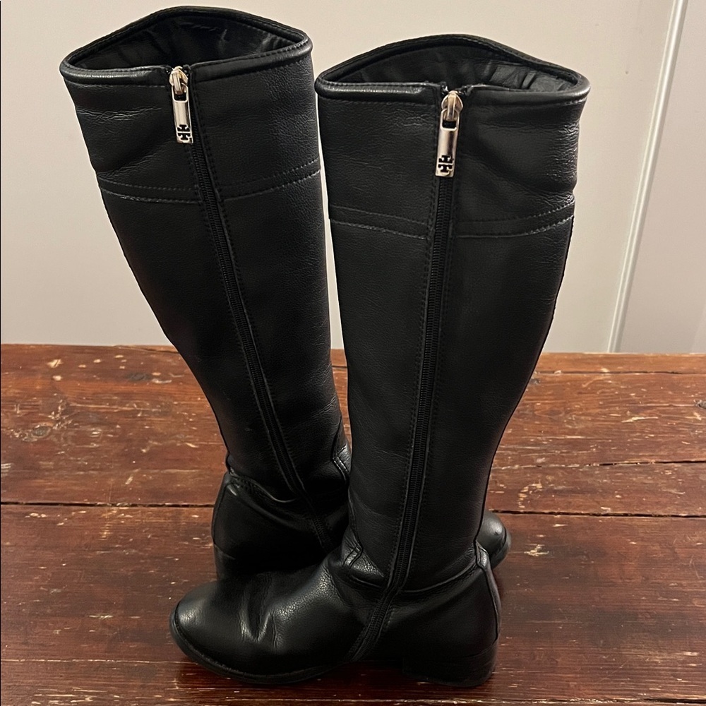Tory Burch Leather Riding Boots - Picture 8 of 14